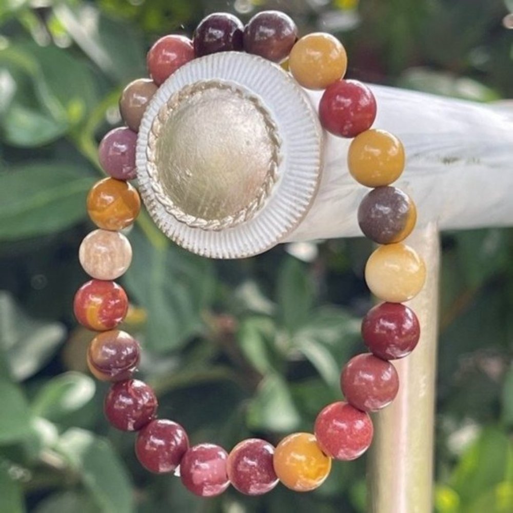 8mm Mookaite Stretch Bracelet